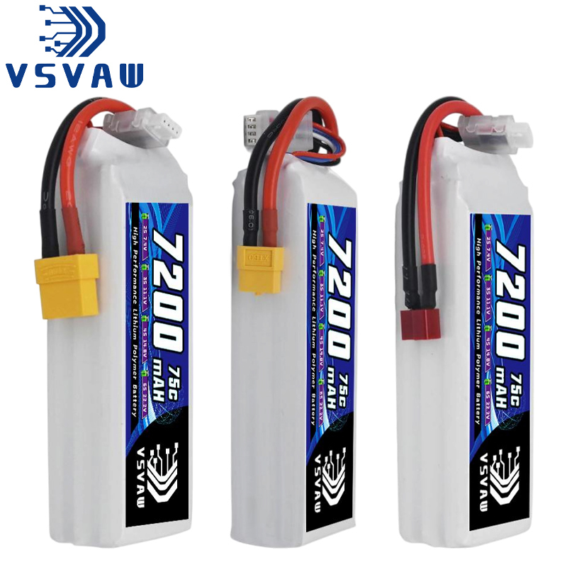 Drone Lipo Battery - VSVAW 3S Lipo Battery 11.1V 7200mah