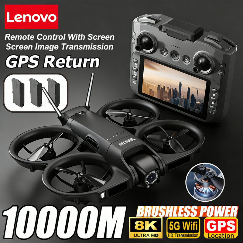 Drone Rc Gps - Lenovo Z906 Drone 8K Aerial HD