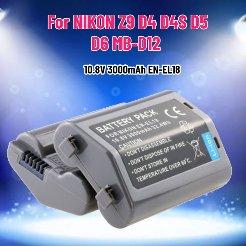 Drone & Rc Plane Maker Durgapur West Bengal - 10.8V 3000mAh EN-EL18 EN-EL18A EN-EL18B BATTERY