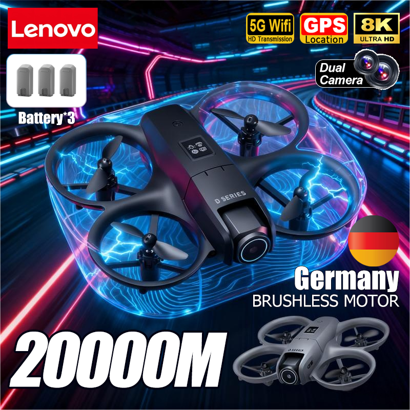 Drone Rc Gps - Lenovo D16 GPS Drone 8K Aerial