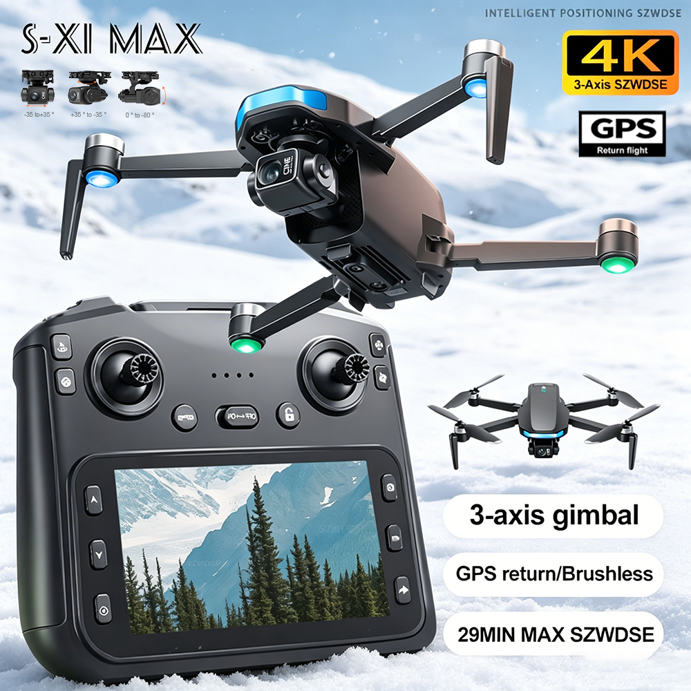 Drone Rc Gps - New S-X1 MAX Drone GPS 8K