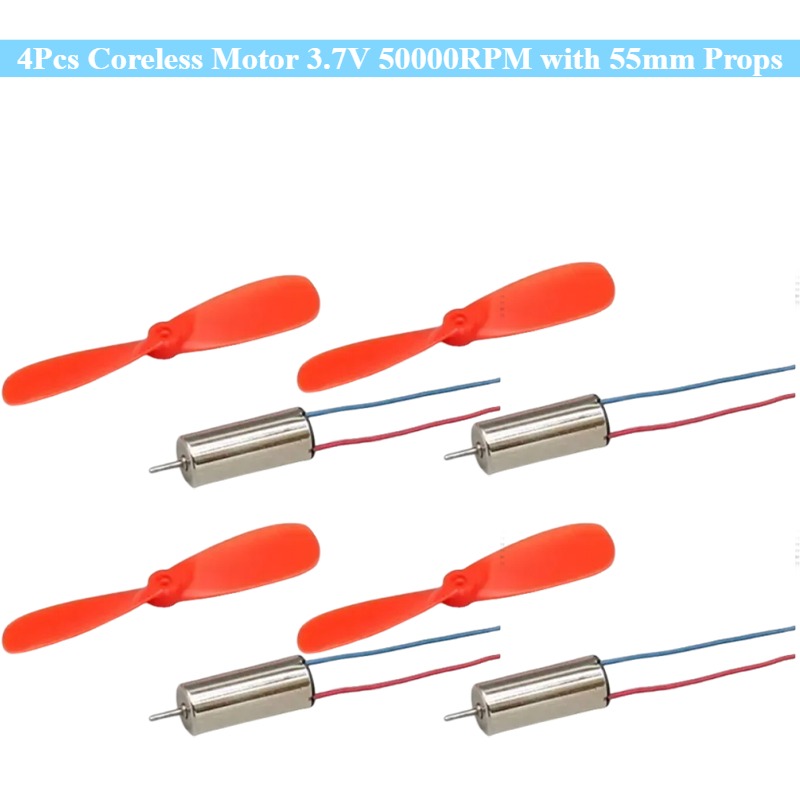 Micro Fpv Quad - 4Pcs DIY High-Speed Coreless Motor Set