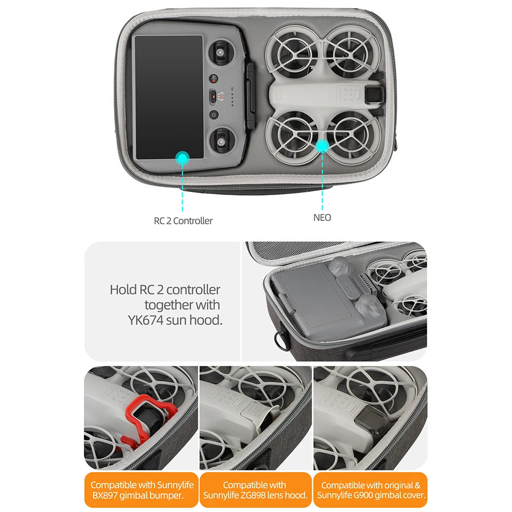 For DJI NEO RC 2 Remote Contro - Drone Rc Cover incelemesi ve fiyatı
