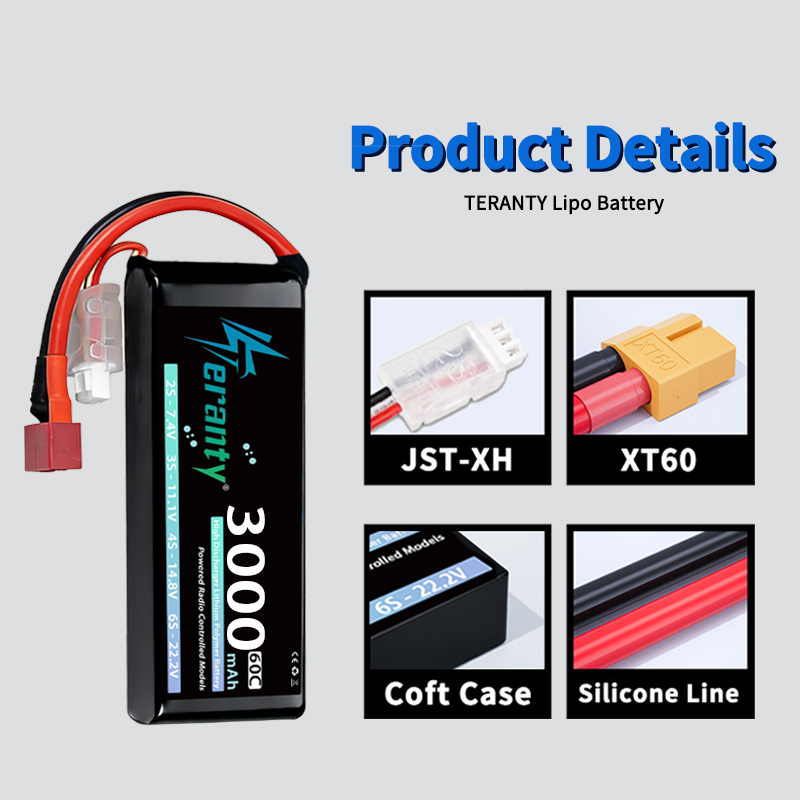 TERANTY 2S 3000mAh Lipo Batter - Drone Lipo Battery incelemesi ve fiyatı