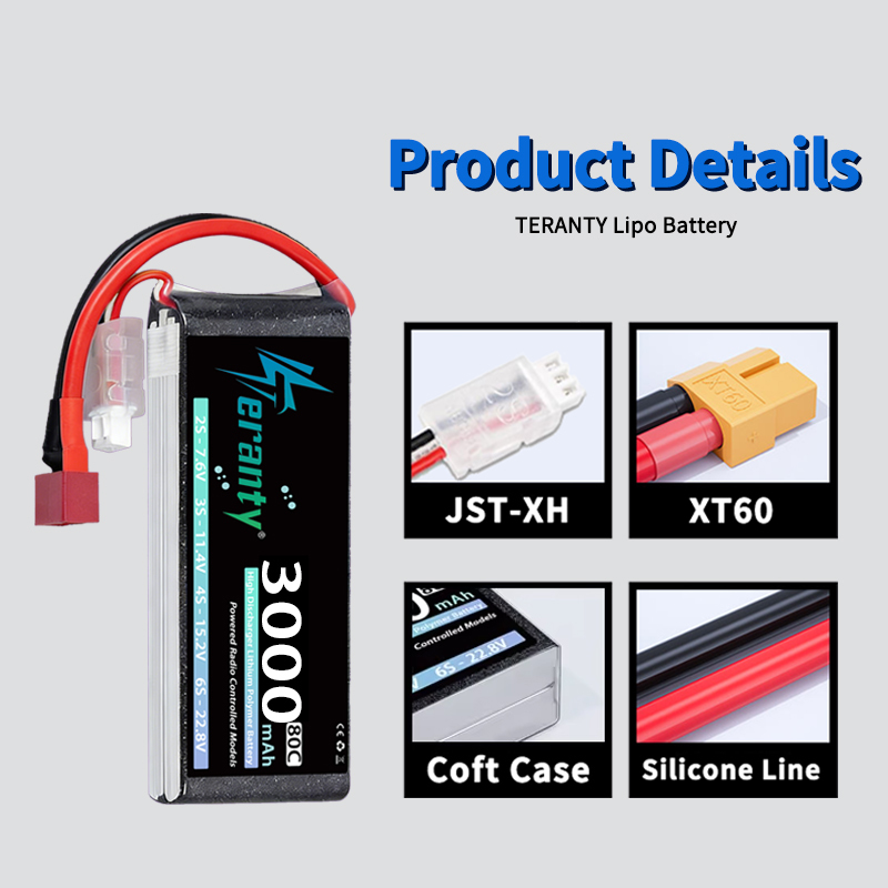 TERANTY 2S 3000mAh Lipo Batter - Drone Lipo Battery incelemesi ve fiyatı