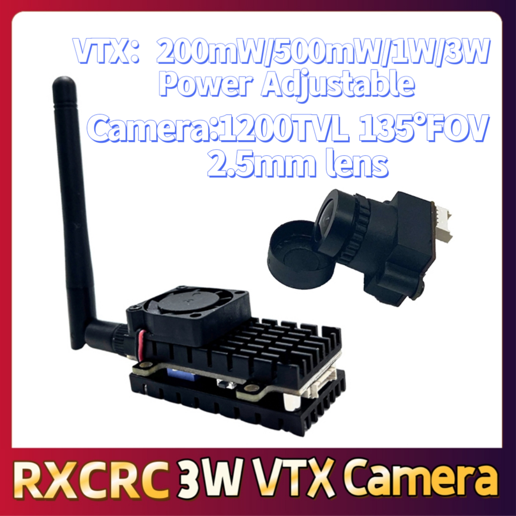 RXCRC 5.8G 3W Video VTX transm - Drone Rc With Camera incelemesi ve fiyatı
