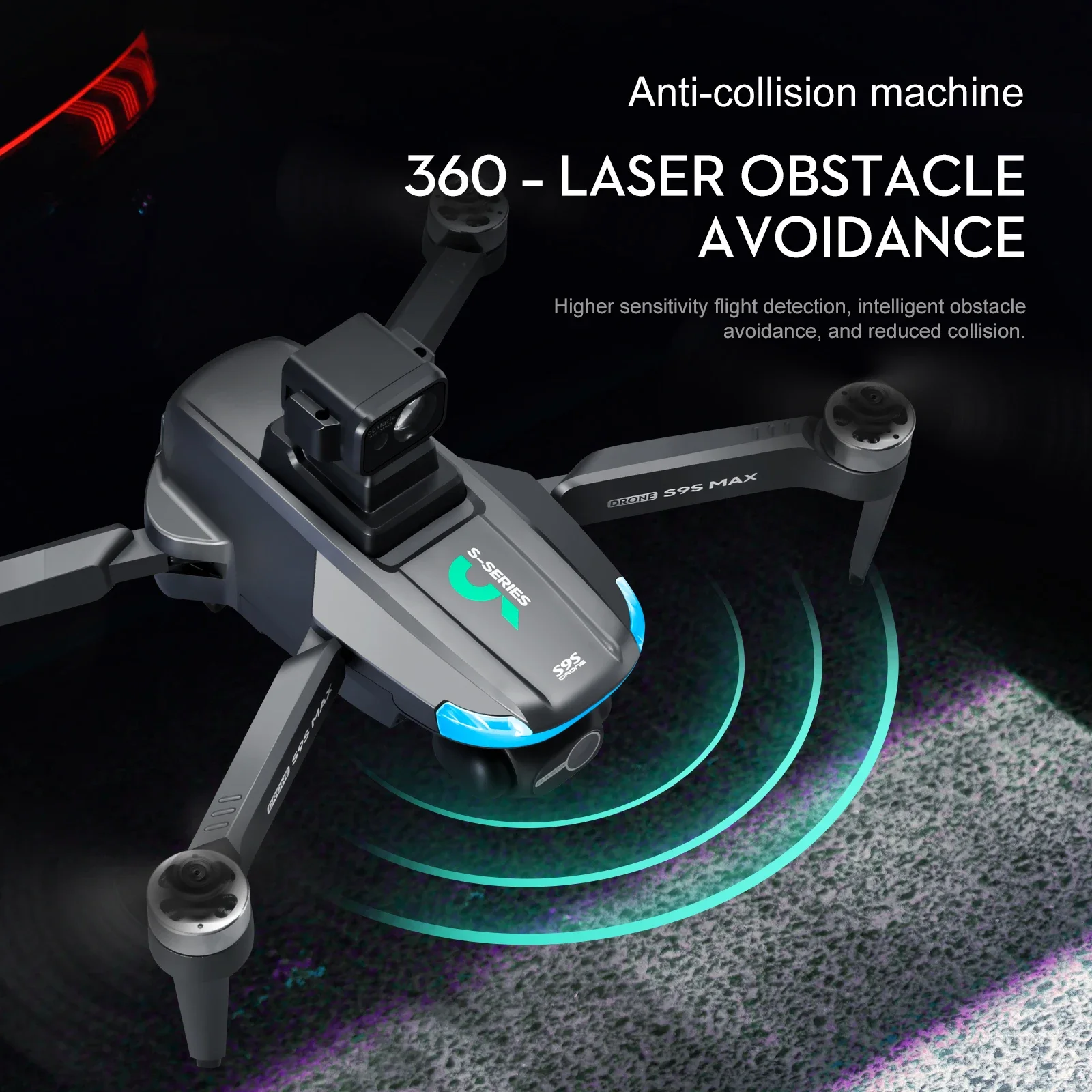 NEW S9S MAX MINI Drone 4K 2-Ax - Rc Drone Uav incelemesi ve fiyatı