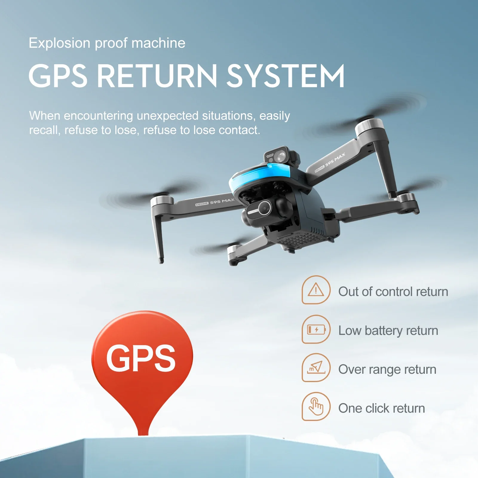 NEW S9S MAX MINI Drone 4K 2-Ax - Rc Drone Uav incelemesi ve fiyatı