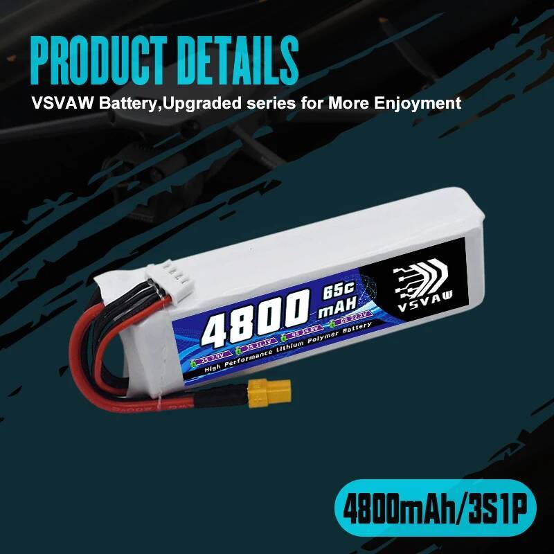 VSVAW 3S Lipo Battery for FPV  - Rc Drone Uav incelemesi ve fiyatı