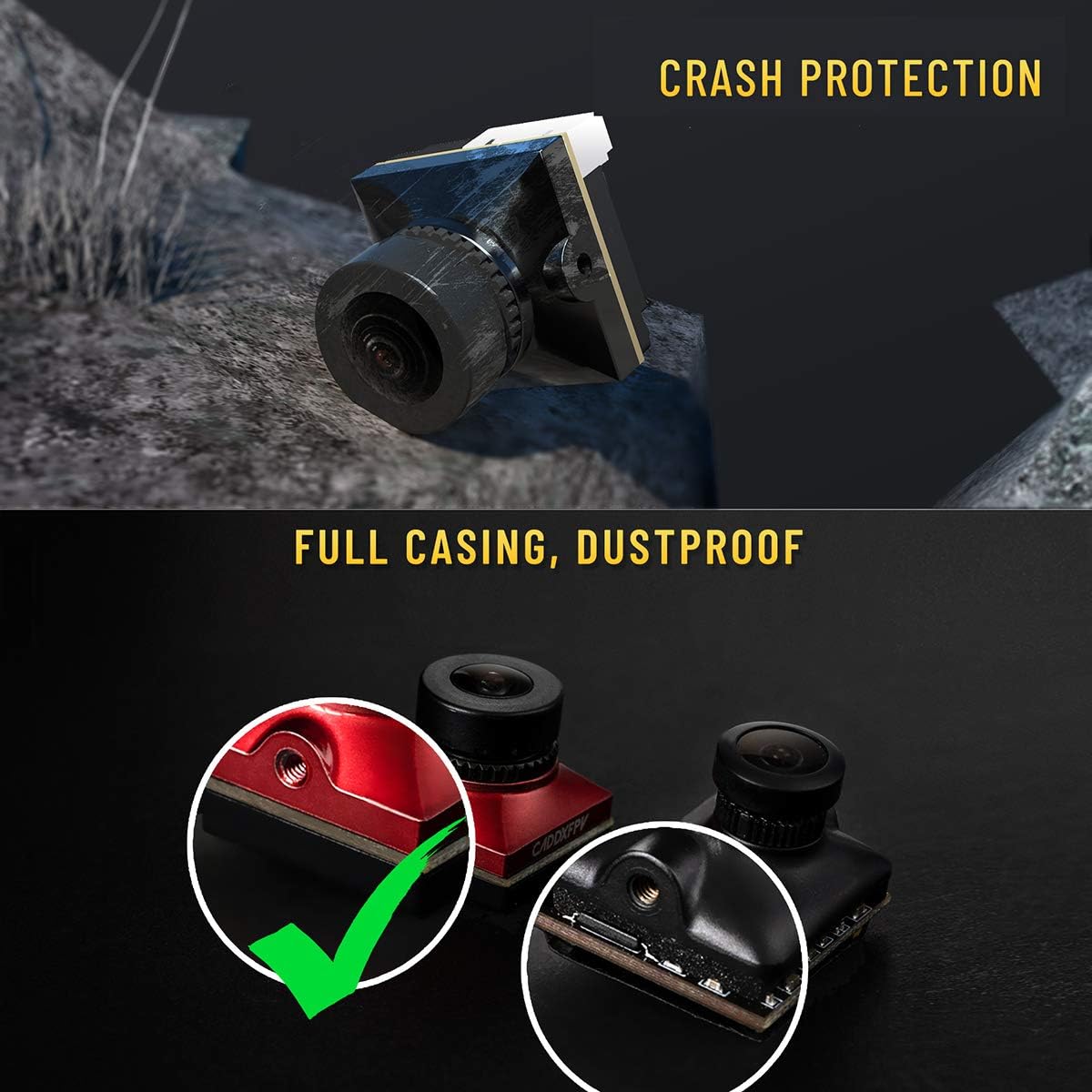 CADDX Micro FPV Camera Ratel 2 - Drone Rc With Camera incelemesi ve fiyatı