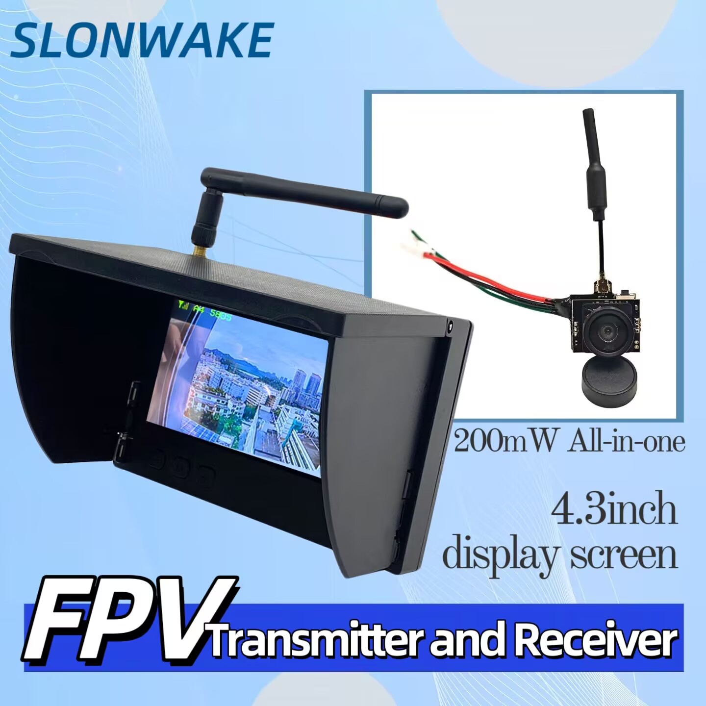 SLONWAKE 5.8G Analog Video Tra - Drone Rc With Camera incelemesi ve fiyatı