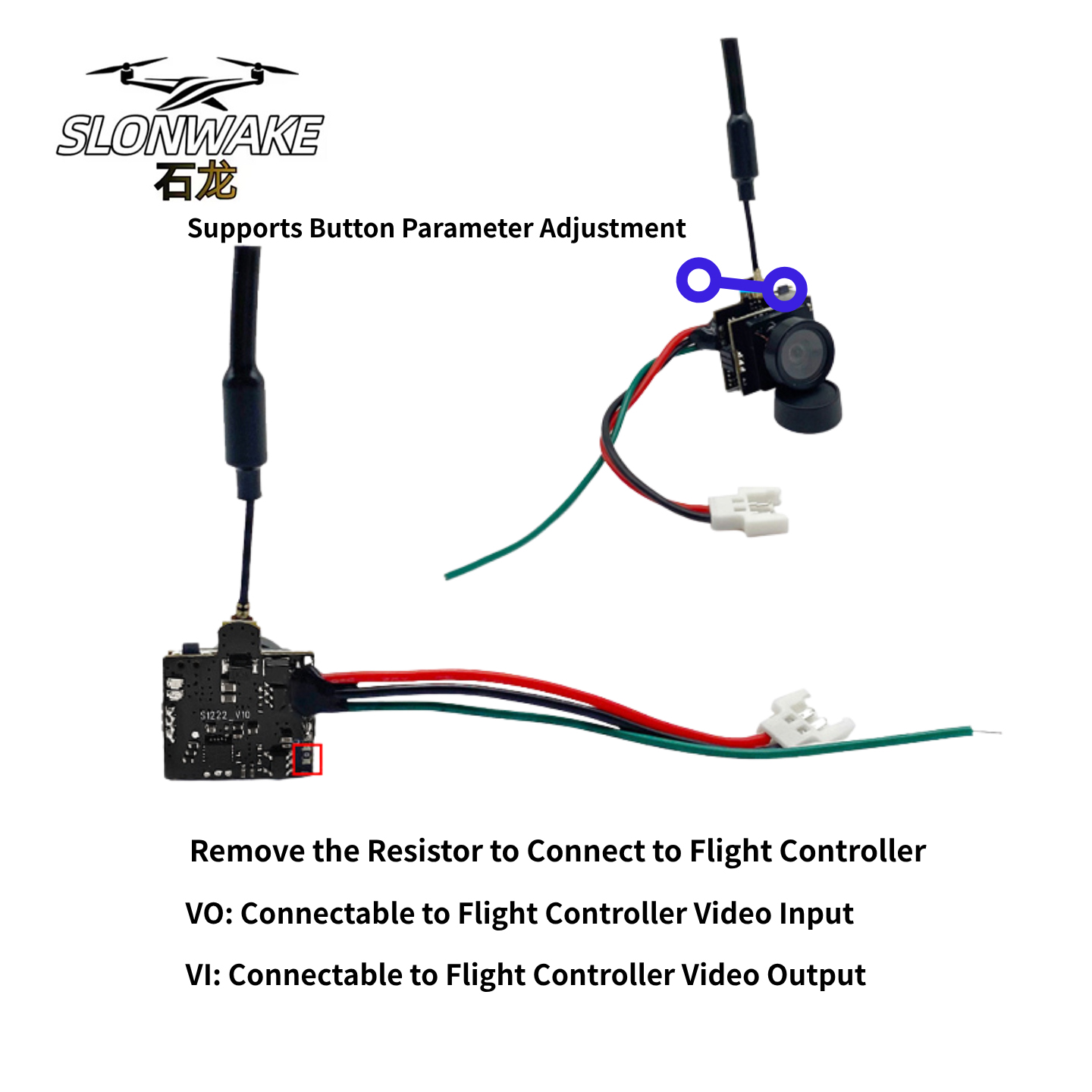 SLONWAKE 5.8G Analog Video Tra - Drone Rc With Camera incelemesi ve fiyatı