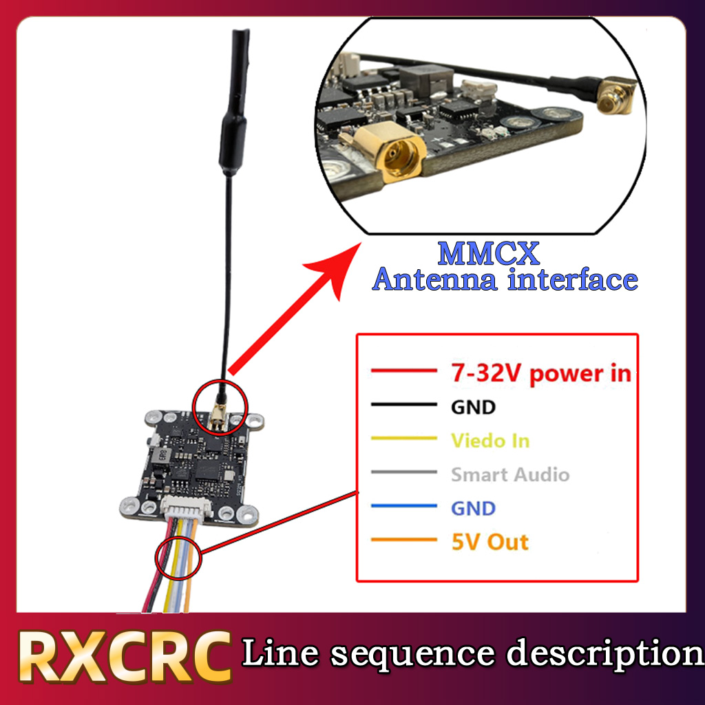 RXCRC 5.8G Module 48CH 1.6W VT - Drone Rc With Camera incelemesi ve fiyatı