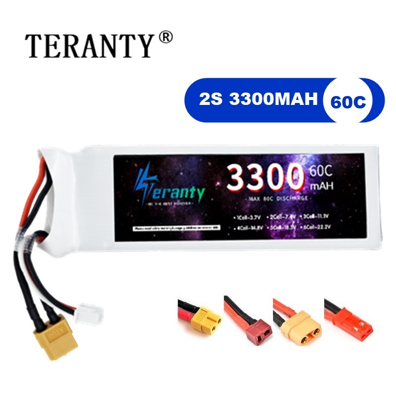 2S 7.4V LiPo Battery 3300mAh 6 - Drone Lipo Battery incelemesi ve fiyatı