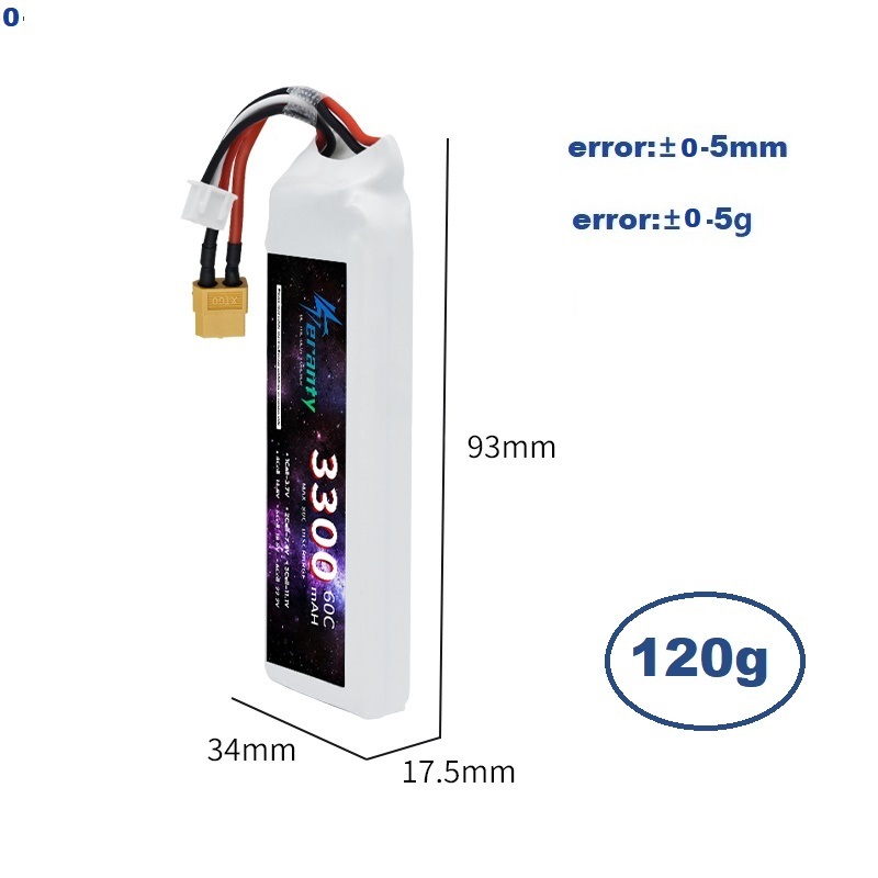 2S 7.4V LiPo Battery 3300mAh 6 - Drone Lipo Battery incelemesi ve fiyatı