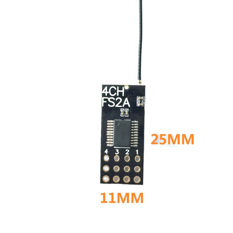 Flysky FS2A Mini Receiver 4CH  - Rc Drone Uav incelemesi ve fiyatı