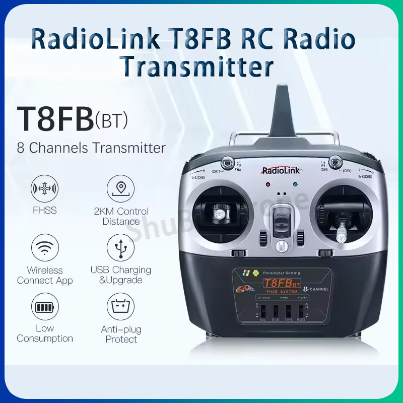 RadioLink T8FB 8CH Radio Contr - Drone Rc Setup incelemesi ve fiyatı