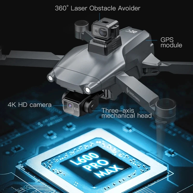 L600 PRO MAX GPS Drone Profess - Drone Rc Gps incelemesi ve fiyatı