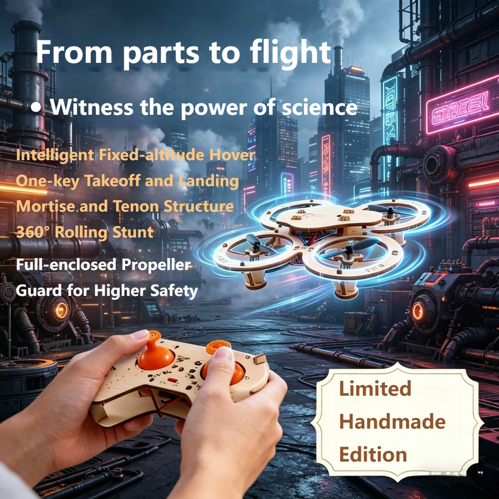 2026 New Wooden DIY Assembled  - Flight Controller incelemesi ve fiyatı