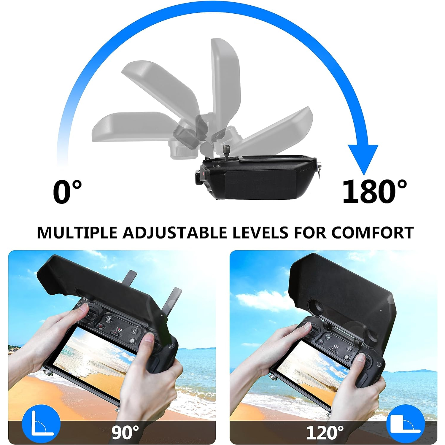 2-in-1 Sun Hood & Joystick Cov - Drone Rc Cover incelemesi ve fiyatı