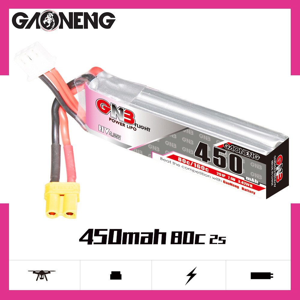 GNB LiPo Battery HV 2S 7.6V 45 - Drone Lipo Battery incelemesi ve fiyatı