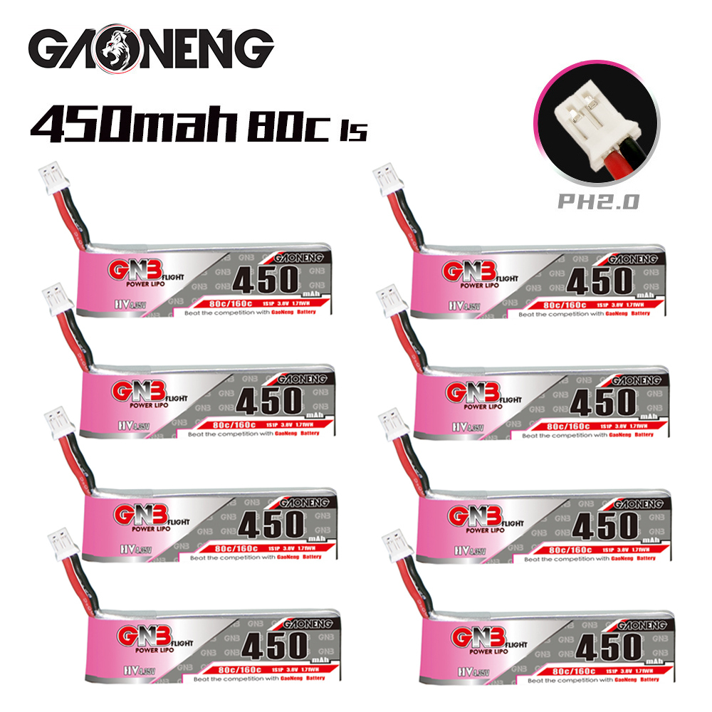 GNB HV 1S 3.8V 450mAh 80C/160C - Drone Lipo Battery incelemesi ve fiyatı