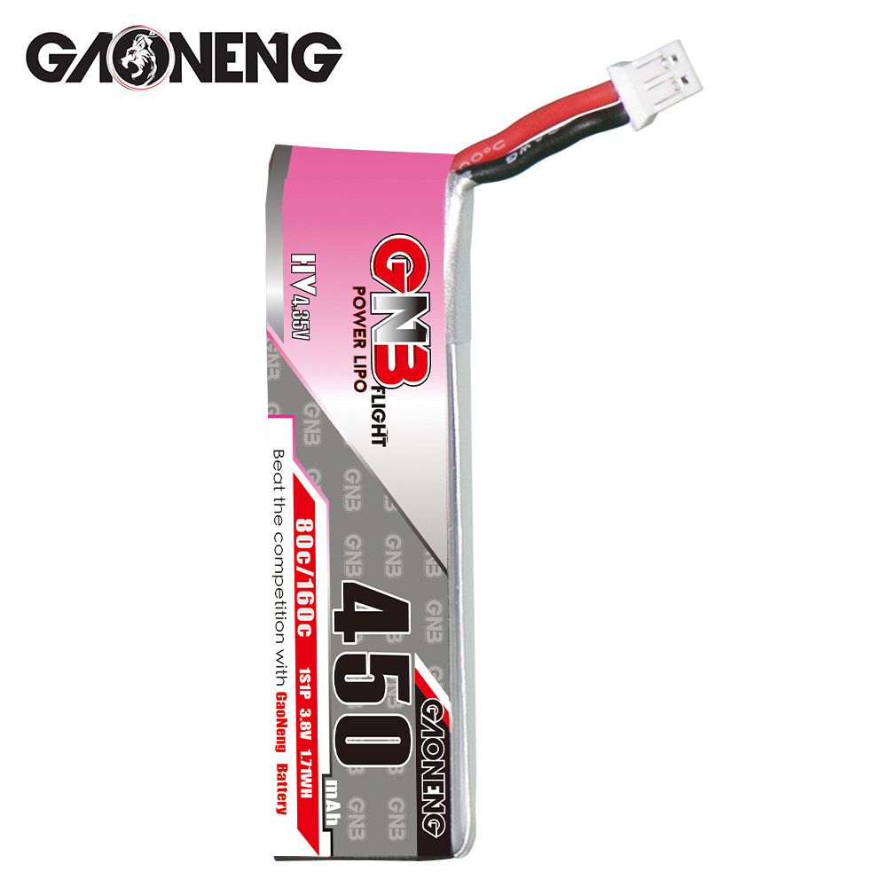 GNB HV 1S 3.8V 450mAh 80C/160C - Drone Lipo Battery incelemesi ve fiyatı