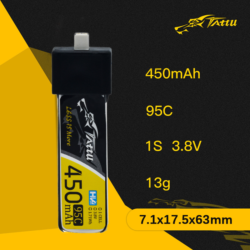 3Pcs NEW TATTU 450/500/550mAh  - Drone Lipo Battery incelemesi ve fiyatı