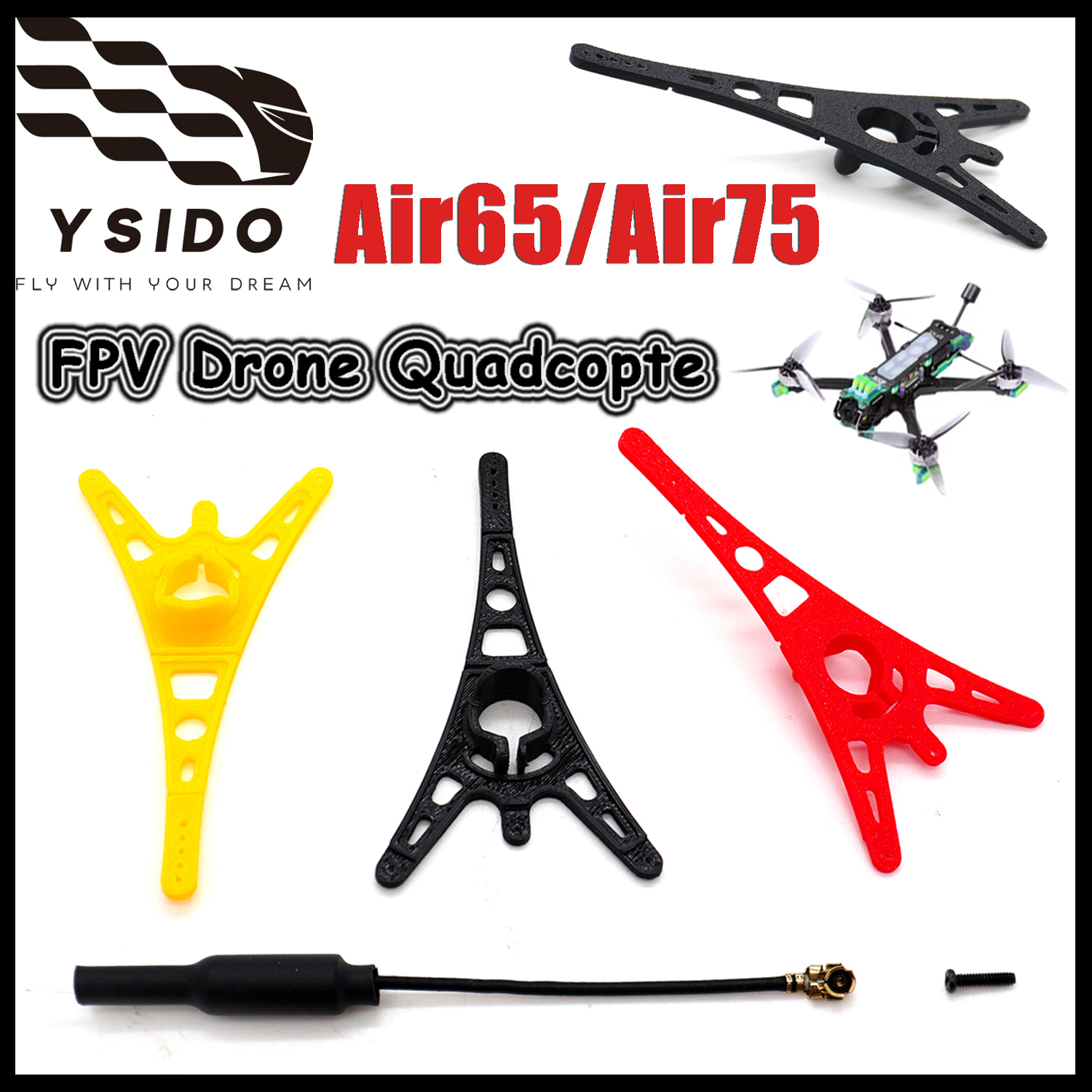 YSIDO RC FPV Quadcopte Frame K - Micro Fpv Quad incelemesi ve fiyatı