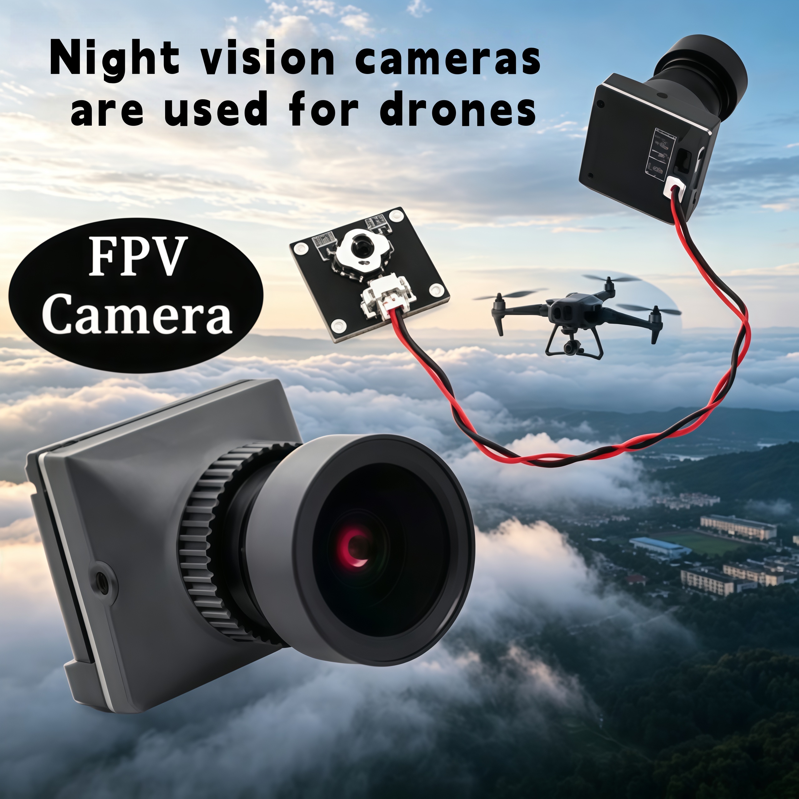 1500TVL HD CADDX Snail FPV Cam - Rc Drone Uav incelemesi ve fiyatı