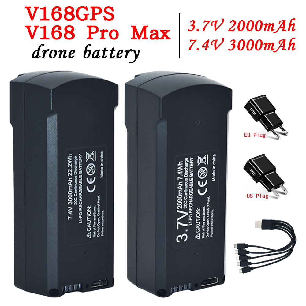 GPS V198 7.4V 3000mAh Battery  - Drone Rc Gps incelemesi ve fiyatı