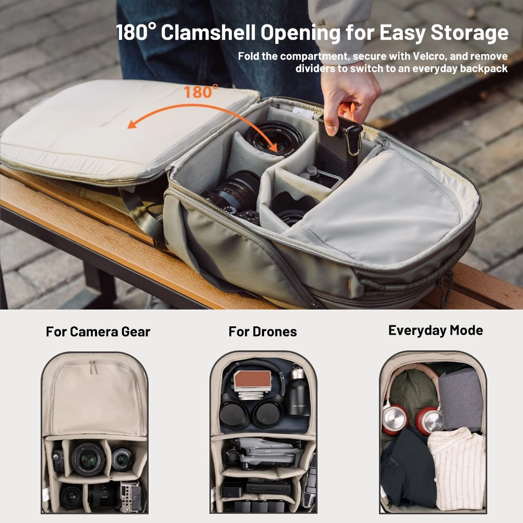 16L 22L Camera Backpack For So - Drone & Rc Plane Maker Durgapur West Bengal incelemesi ve fiyatı